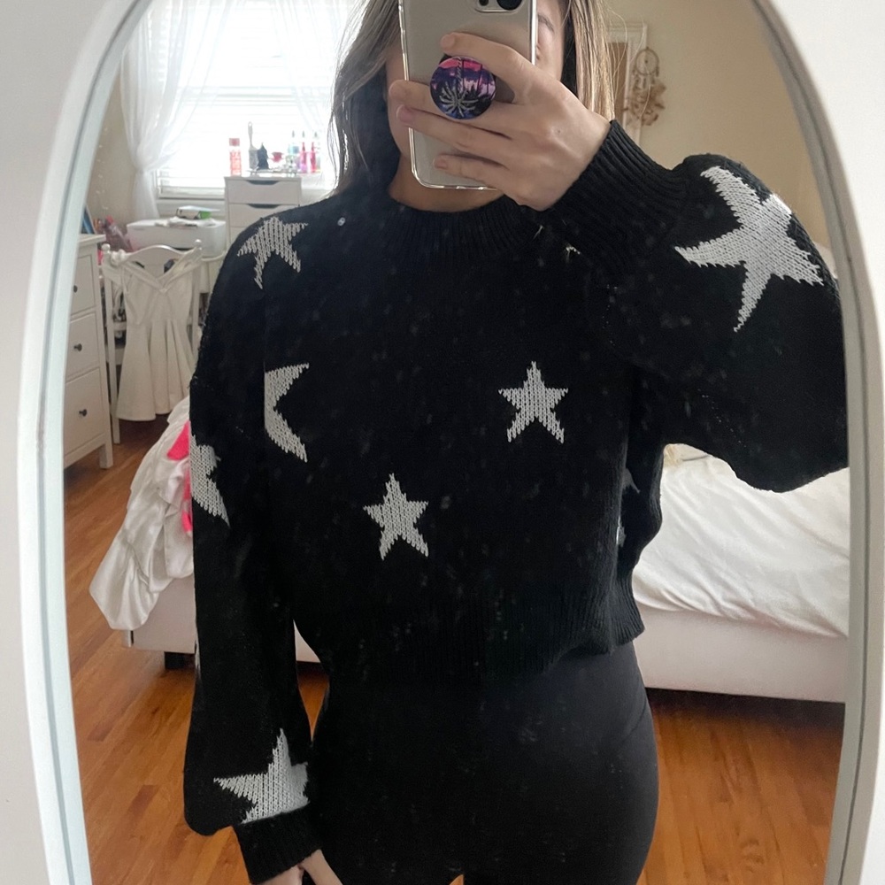 SHEIN star sweater